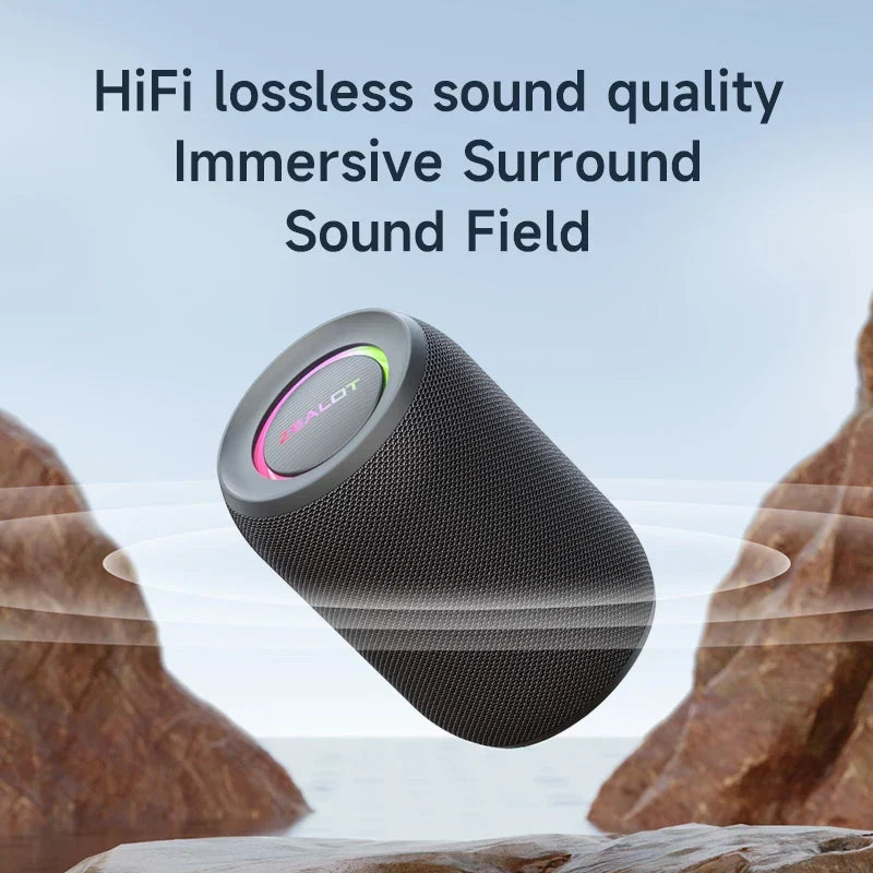 Bluetooth Speaker with Waterproof (Black) – product view 4 | SeeMyMails Marketplace