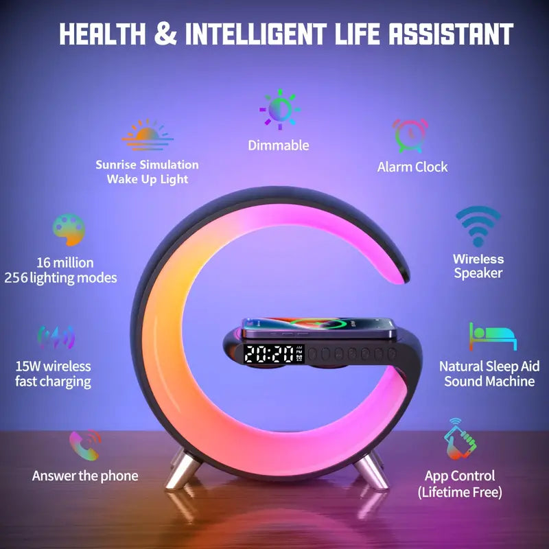NNETM Wireless Charger Atmosphere Lamp – product image 4 | SeeMyMails Marketplace