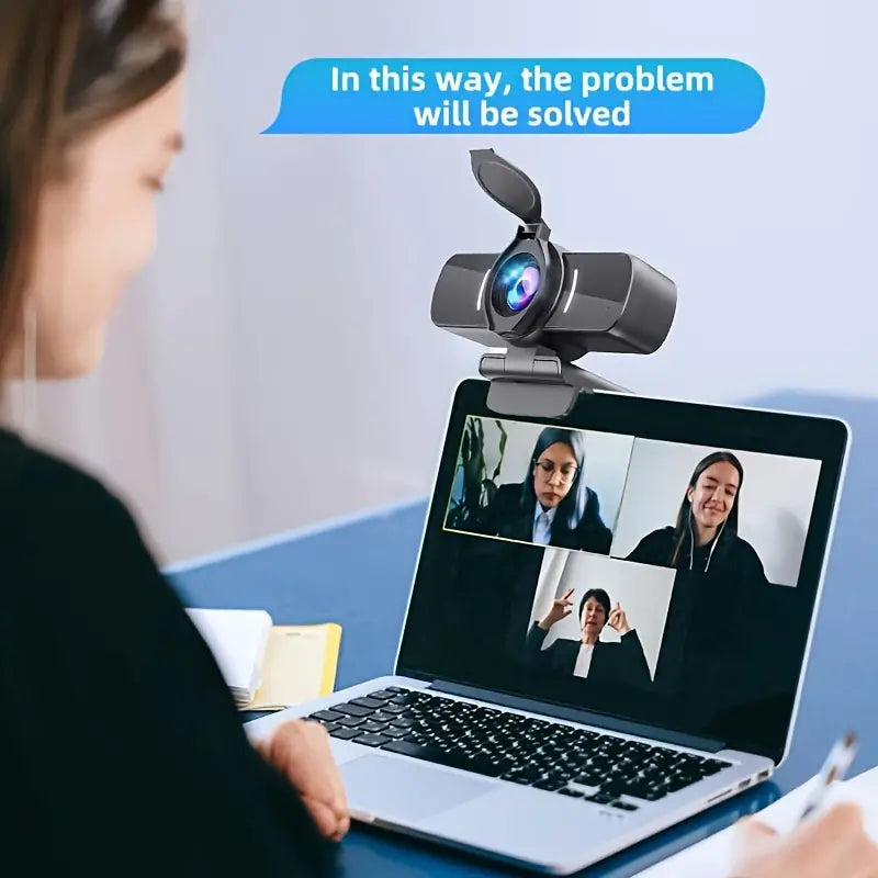 1080P HD Webcam with Microphone - Clear Video & Crystal Clear Audio – product view 5 | SeeMyMails Marketplace
