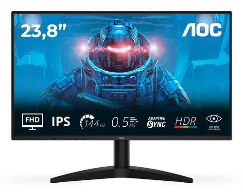 AOC B3 24B36X computer monitor 60.5 cm (23.8") 1920 x 1080 pixels Full HD LED Black – product view 2 | SeeMyMails Marketplace