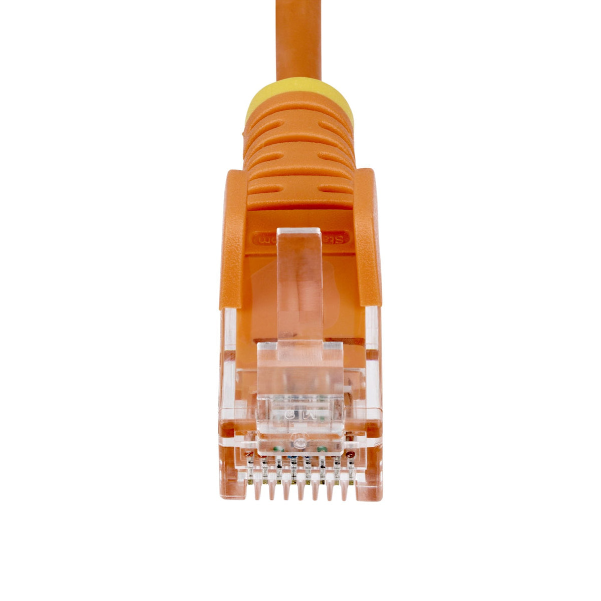 Star Tech 15m Orange Slim CAT6 Ethernet Cable, Snagless, 100W PoE, UTP, LSZH, 28AWG Pure Bare Copper – product view 5 | SeeMyMails Marketplace