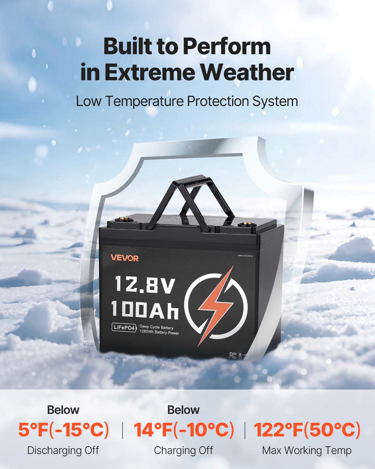 2 Pack 12V 100Ah Deep Cycle LiFePO4 Battery BMS Lithium Iron Phosphate Battery | SeeMyMails Marketplace