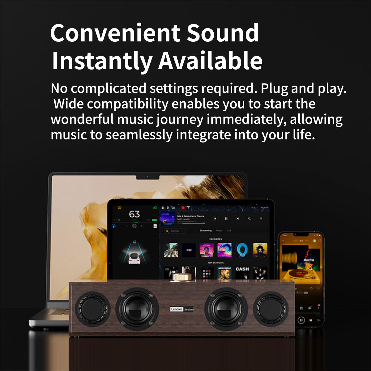 USB Bluetooth Multimedia Speakers Subwoofer – product image 3 | SeeMyMails Marketplace