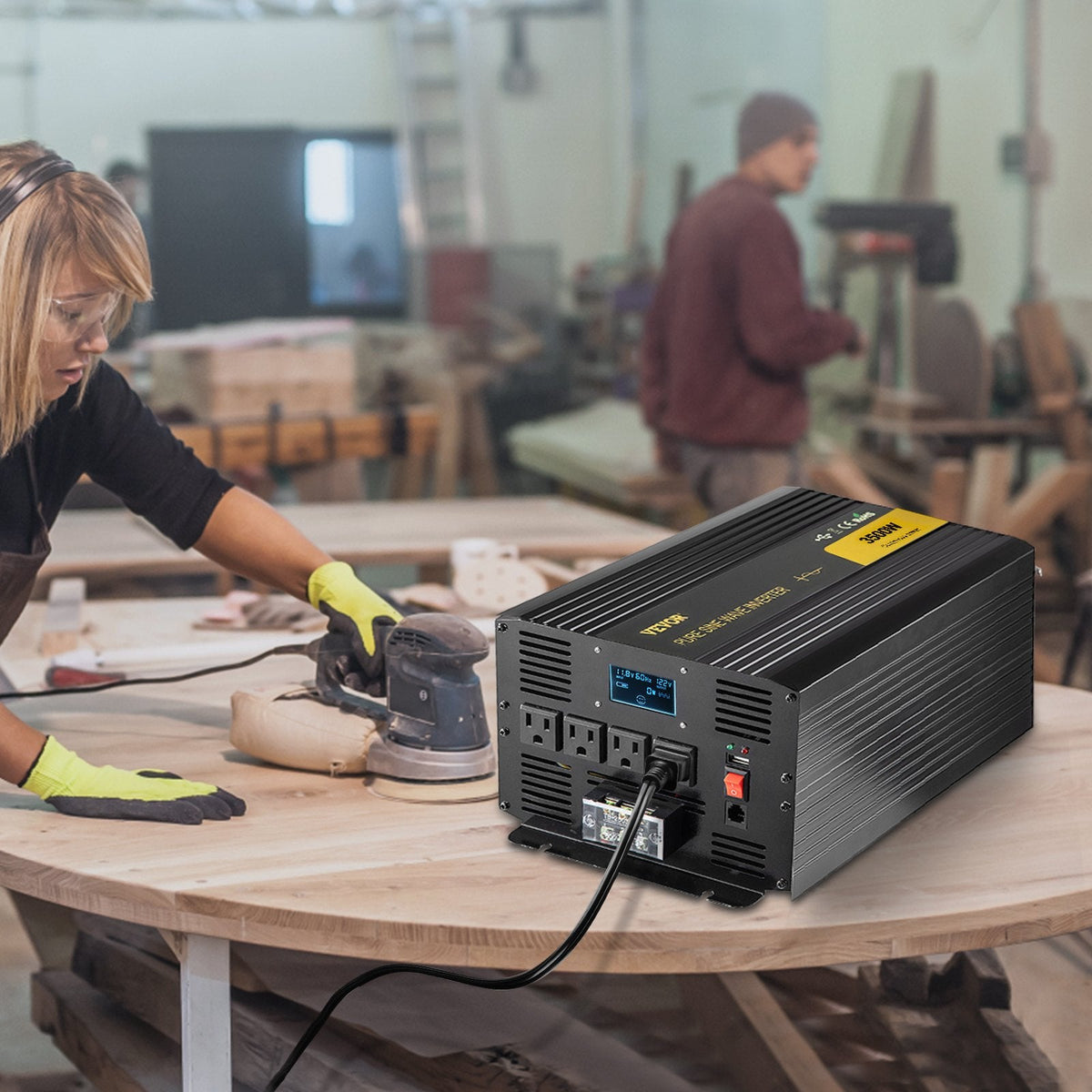 Pure Sine Wave Inverter 3500 Watt Power Inverter, DC 12V To AC 120V – product image 5 | SeeMyMails Marketplace