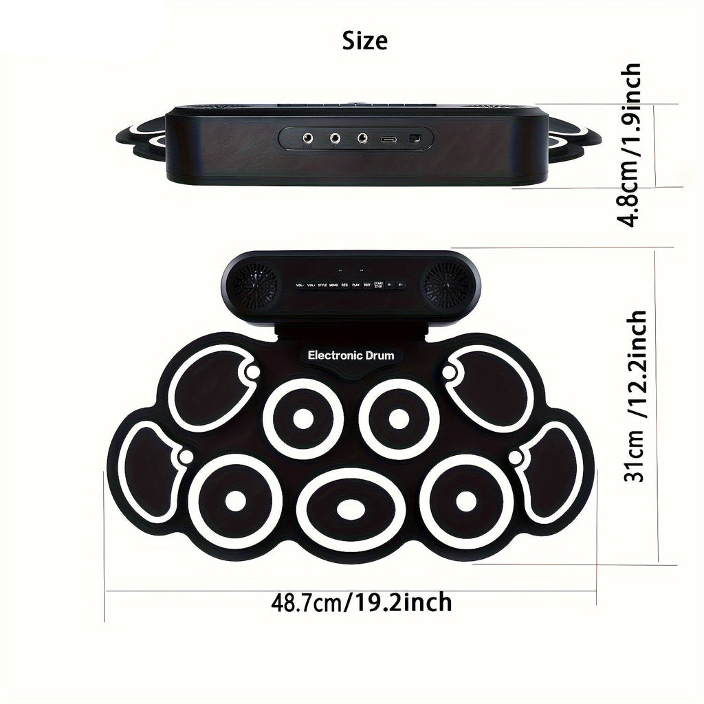 Electronic Drum Set with 9 Pads & Speakers – product image 2 | SeeMyMails Marketplace