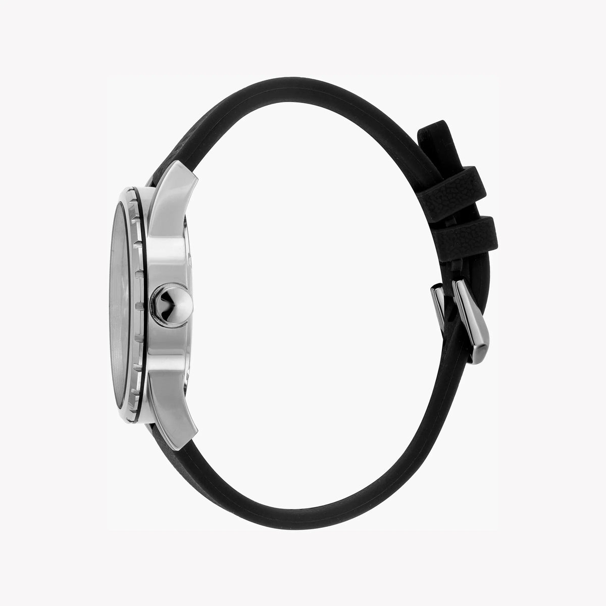 Just Cavalli Men's Silver Dial Watch, Black Silicone | Jc1g082p0015 – product image 2 | SeeMyMails Marketplace