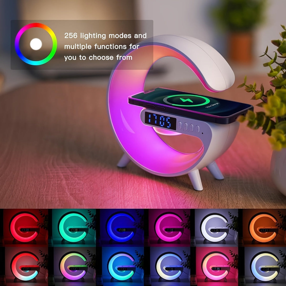 Speaker Wireless with Fast Charging & RGB Light – product view 5 | SeeMyMails Marketplace