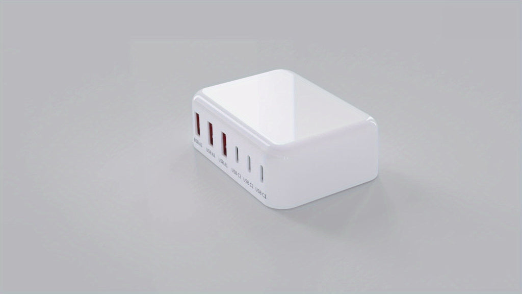 6-Port USB-C Fast Charger – product view 3 | SeeMyMails Marketplace
