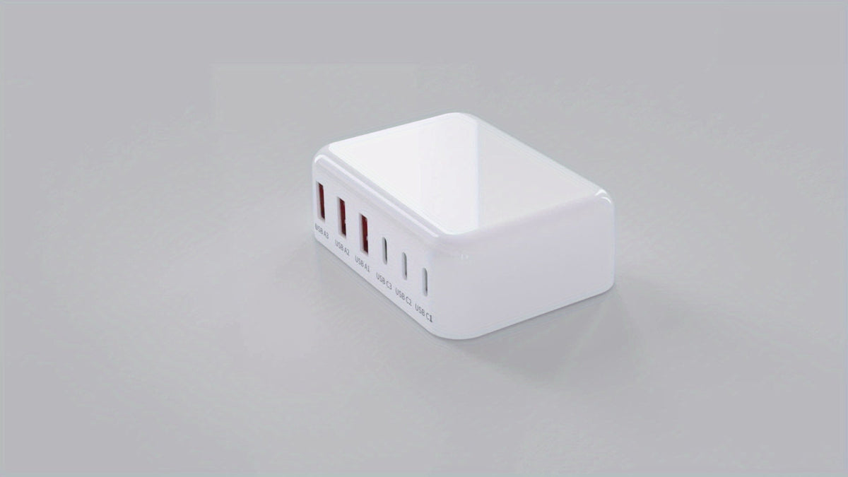 6-Port USB-C Fast Charger – product view 3 | SeeMyMails Marketplace