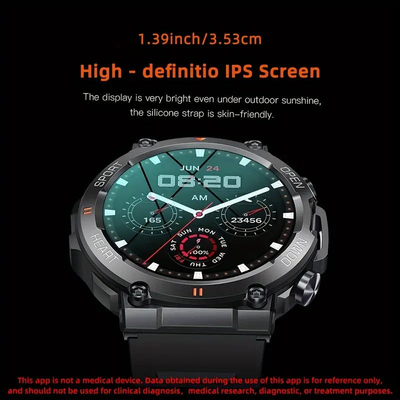 Round Smart Watch with 3.53cm Screen – product image 2 | SeeMyMails Marketplace