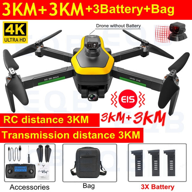 Professional 4K camera quadcopter drone product image 5