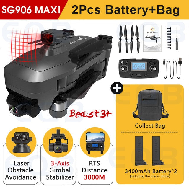 Professional 4K camera quadcopter drone product image 3