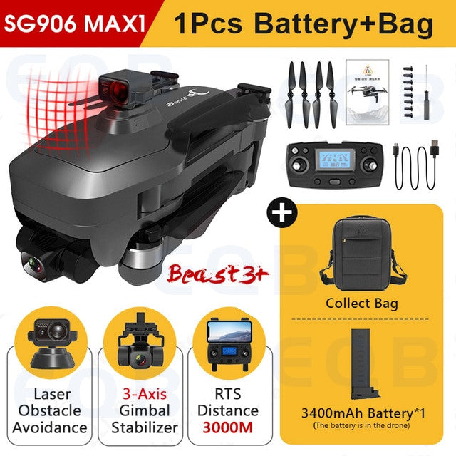 Professional 4K Camera Obstacle Quadcopter 5G FPV Professional Drones – product view 4 | SeeMyMails Marketplace