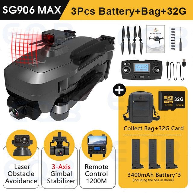 Professional 4K Camera Obstacle Quadcopter 5G FPV Professional Drones – product view 3 | SeeMyMails Marketplace