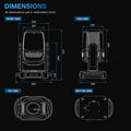 FO25 DMX512 IP66 BSW Moving Head Light 420W for Outdoor Stages | SeeMyMails Marketplace