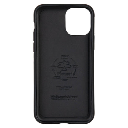 Custodia iNature iPhone 11 Pro Max - Nero Vulcano