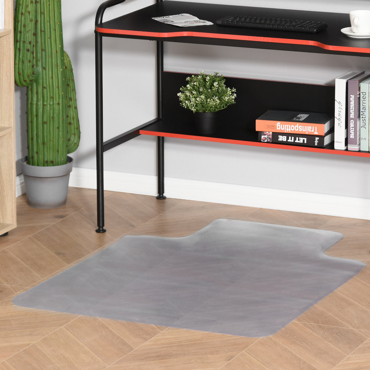 Tapis chaise de bureau 90 x 120 cm antidérapant, tapis de sol bureau résistant aux rayures, transpar – product view 3 | SeeMyMails Marketplace