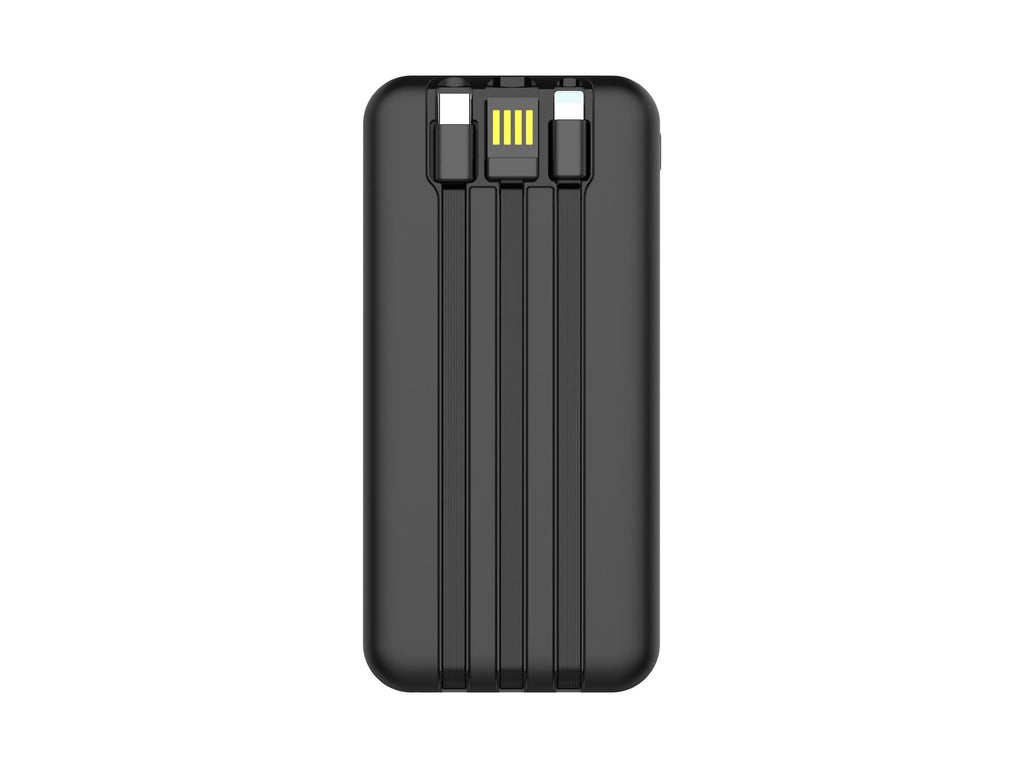 Techancy Power Bank 10000 Mah 22.5w TF2782, Cabo De Carregamento Type-C+Lightning+ Usb 3in1, Ecrã Di – product image 3 | SeeMyMails Marketplace