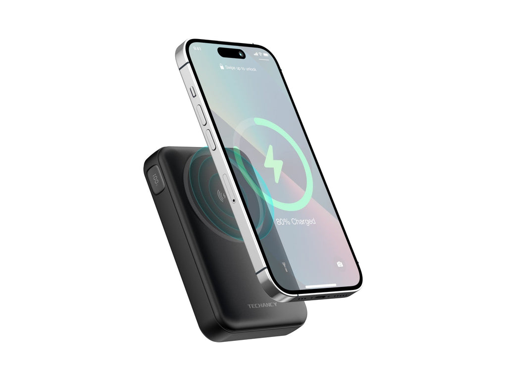 Techancy Power Bank Magnetico TF2786 10000mAh Carregamento Rapido Sem Fios 15W PD 20W Compativel com – product image 5 | SeeMyMails Marketplace