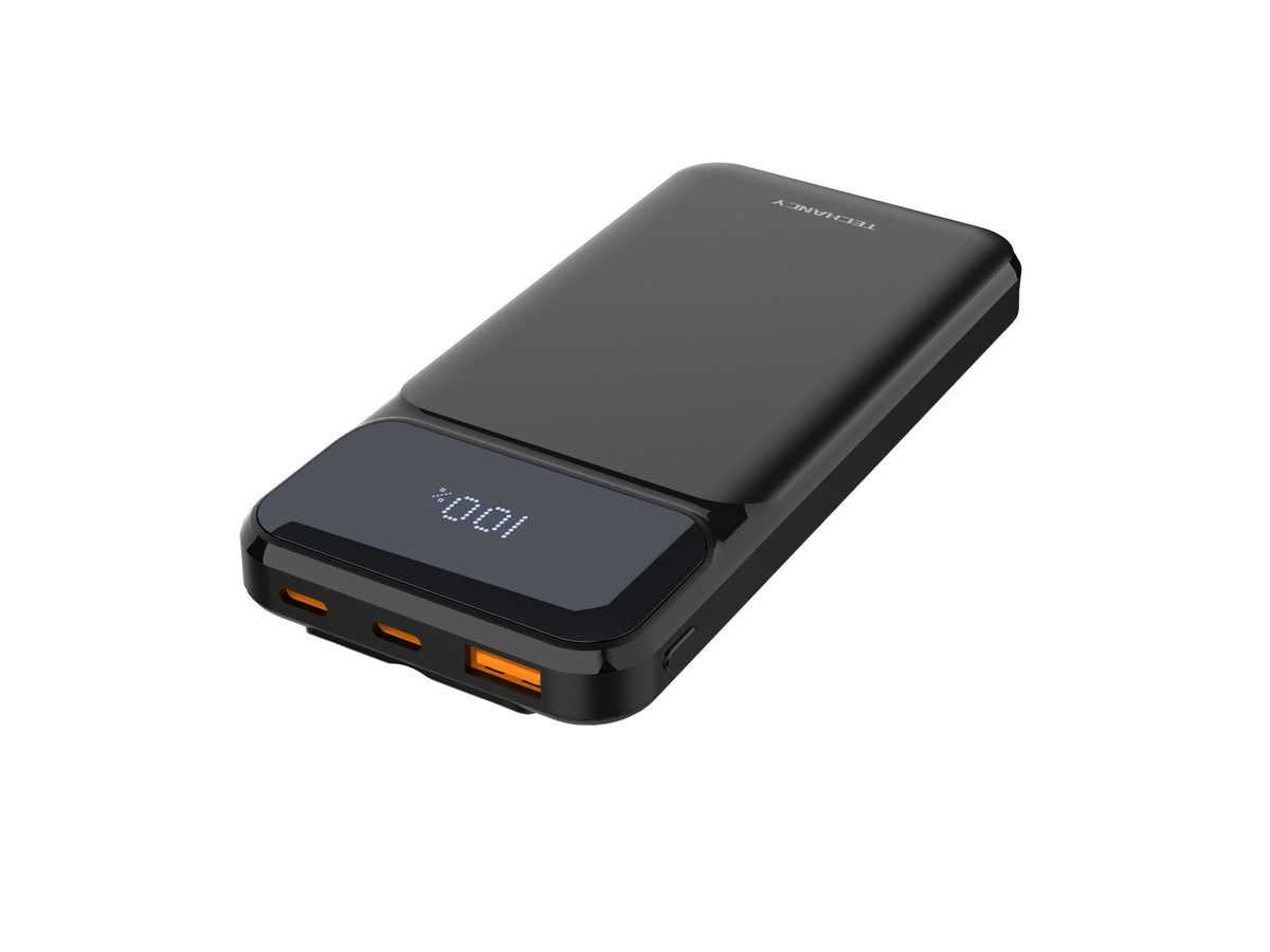Techancy Power Bank 10000 Mah 22.5w TF2782, Cabo De Carregamento Type-C+Lightning+ Usb 3in1, Ecrã Di – product image 2 | SeeMyMails Marketplace