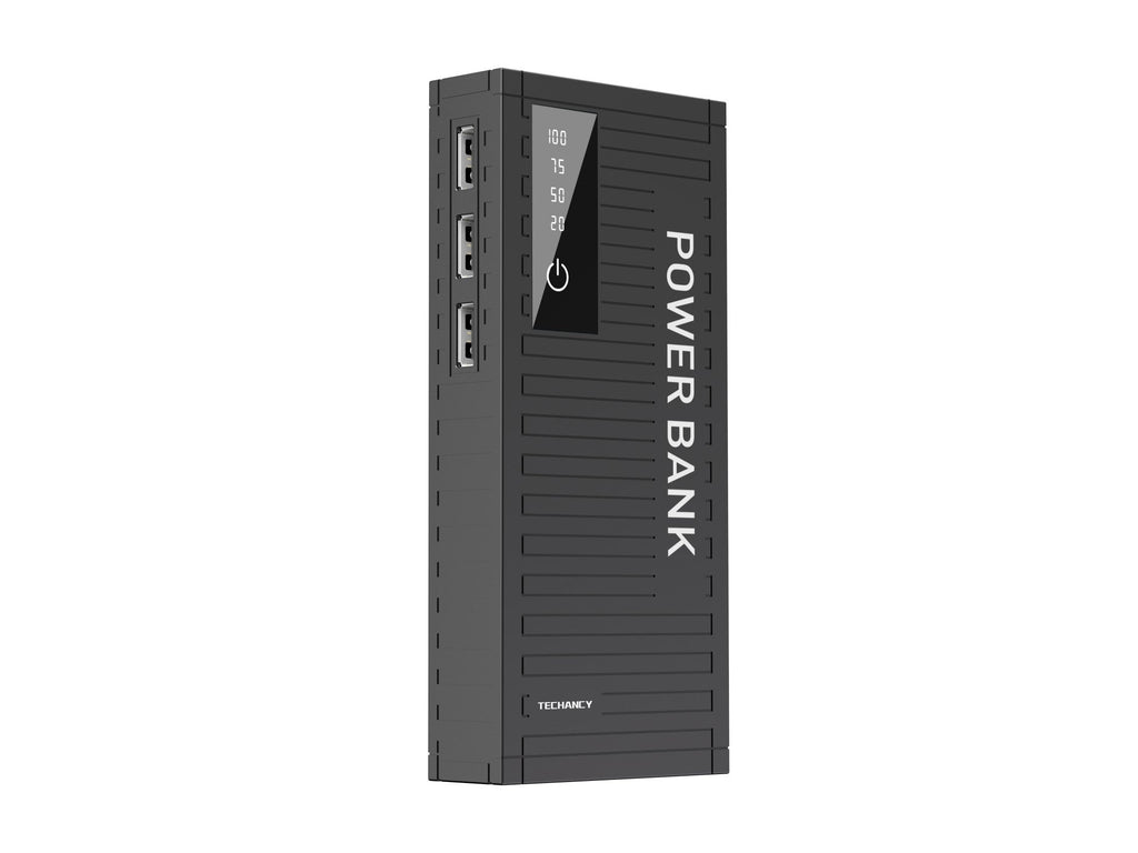 Techancy 5000mah Power Bank Preto TF2780，Carregamento Rápido De 2A,3 Saídas Usb Para Telemóvel/Table – product image 3 | SeeMyMails Marketplace