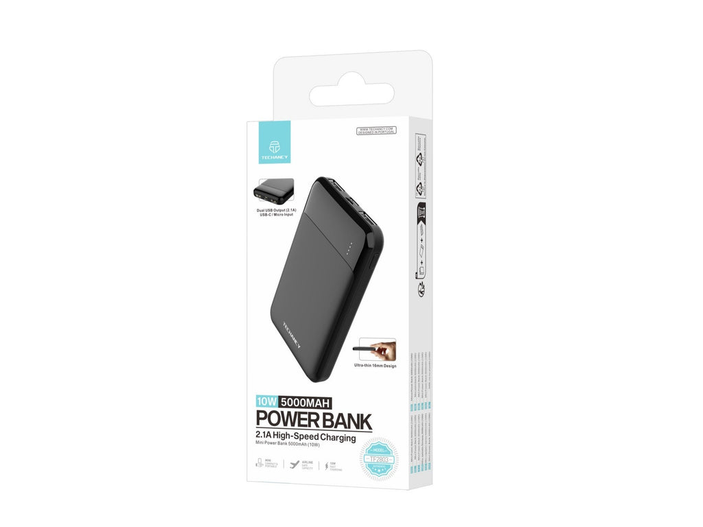 Techancy Mini Power Bank 5000mAh TF2803 10W Carregamento Rapido Compacto Protecao Inteligente para T – product image 2 | SeeMyMails Marketplace