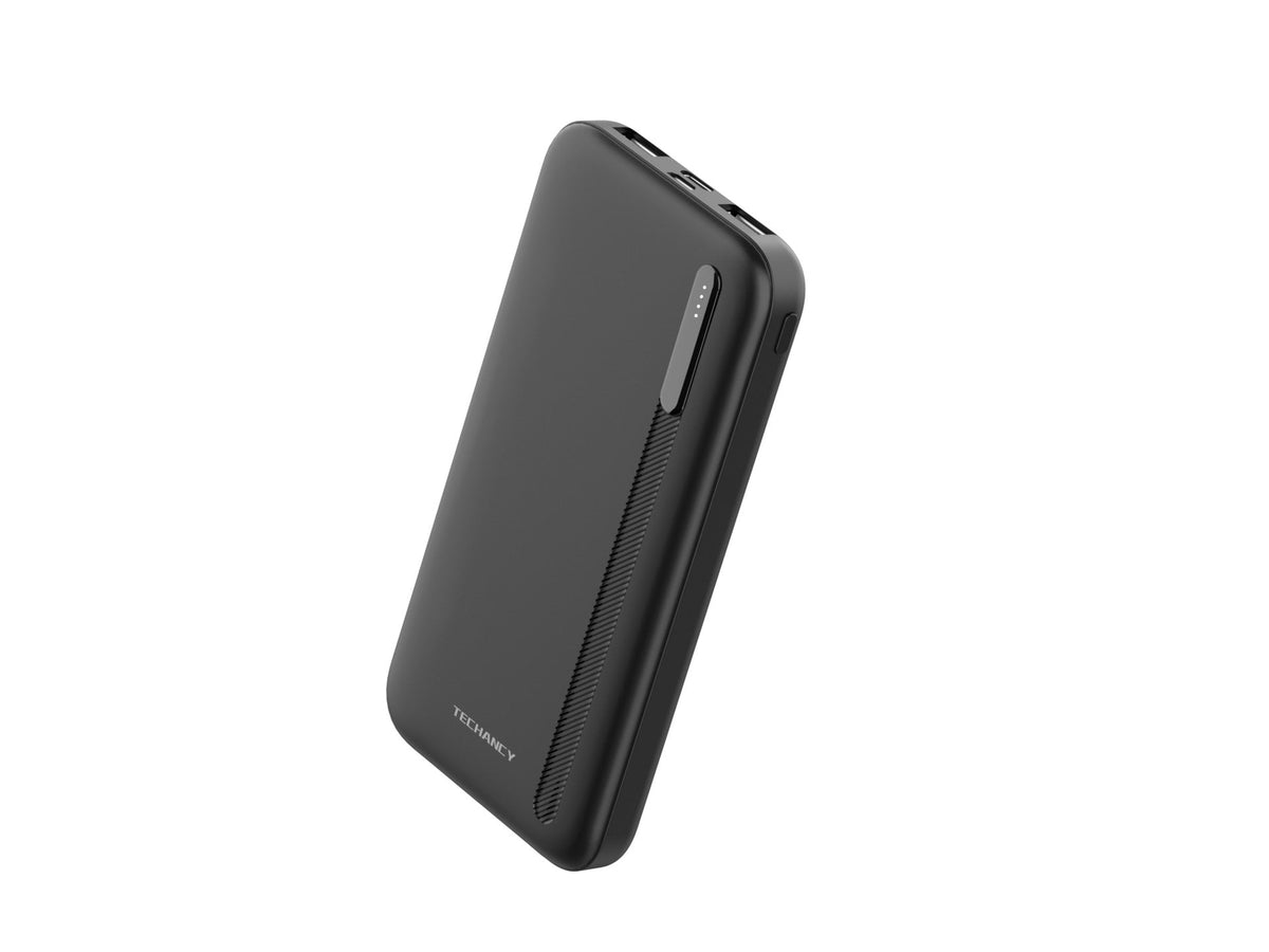 Techancy Power Bank 10000mah Preto TF2775, Carregamento Rápido De 10w Para Smartphones, Tablets E Mu | SeeMyMails Marketplace