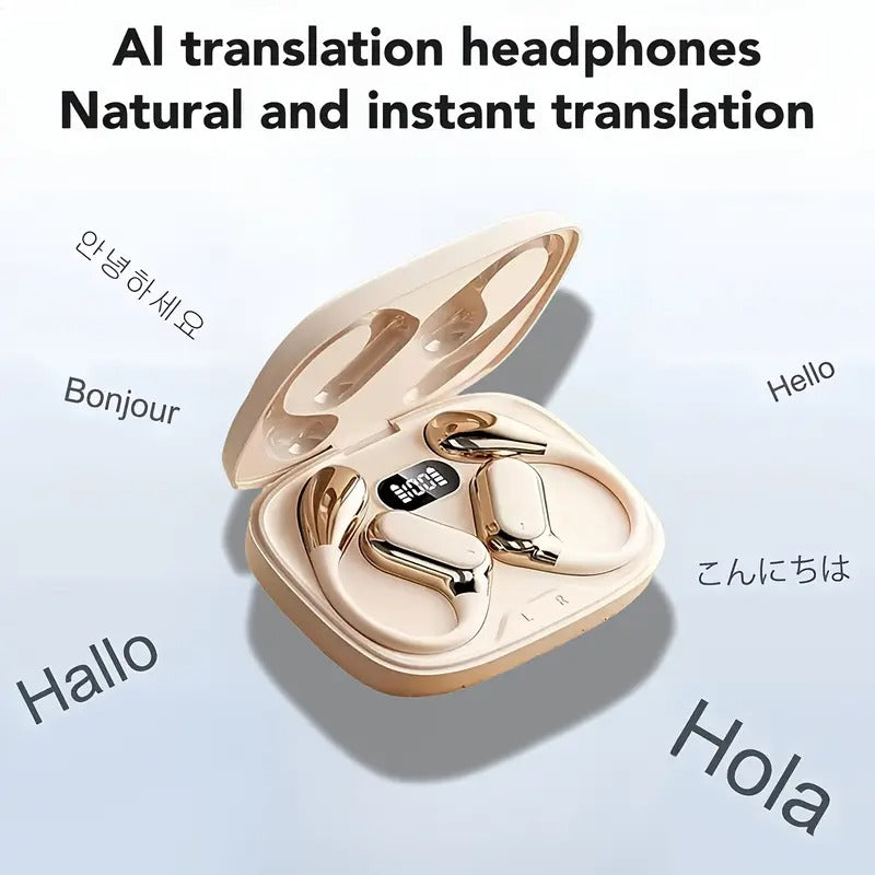 AI Translation Wireless Earbuds Noise Cancelling Touch Control | SeeMyMails Marketplace