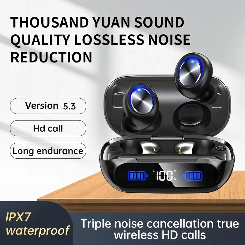 Wireless Earbuds Playtime Bluetooth 5.3 Noise Cancelling – product view 2 | SeeMyMails Marketplace