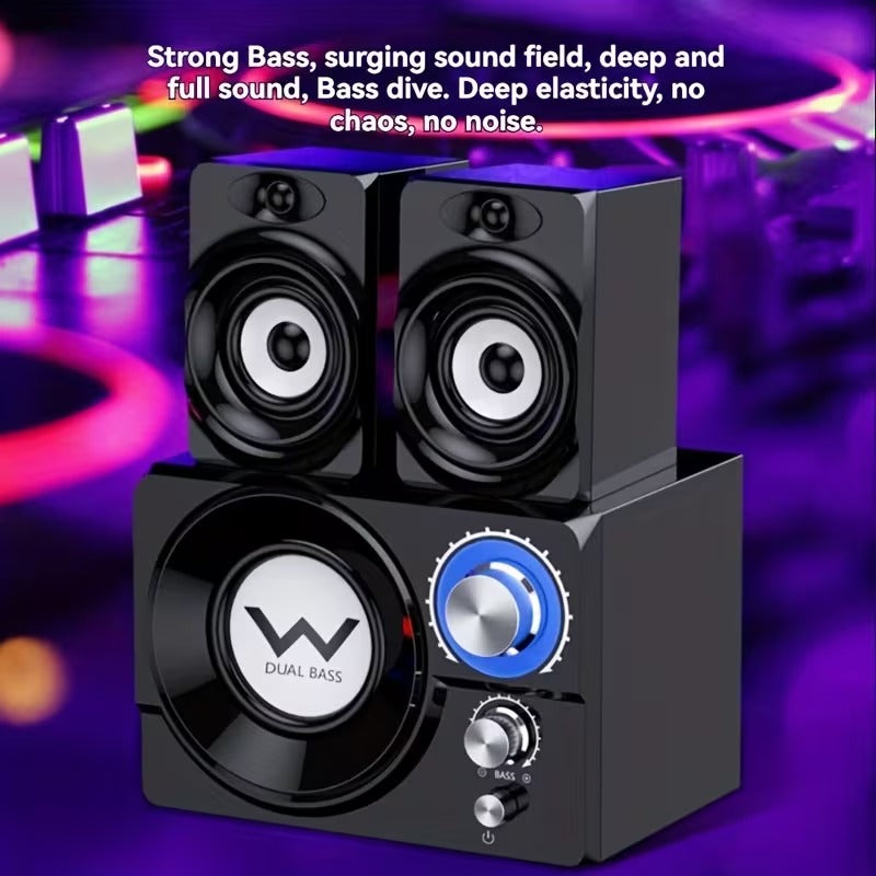 NNETM Wooden Desktop Computer Speakers – product image 2 | SeeMyMails Marketplace