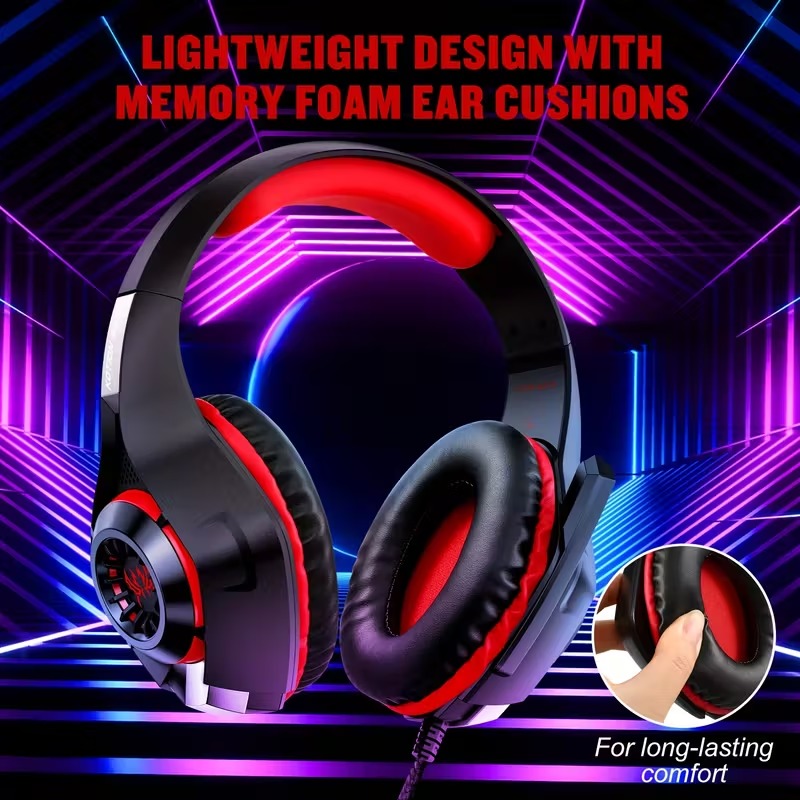 Gaming Headset with Mic for PS4 PS5 Xbox PC – product view 2 | SeeMyMails Marketplace
