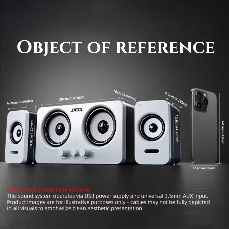 Desktop Stereo Surround Computer Speaker – product image 3 | SeeMyMails Marketplace
