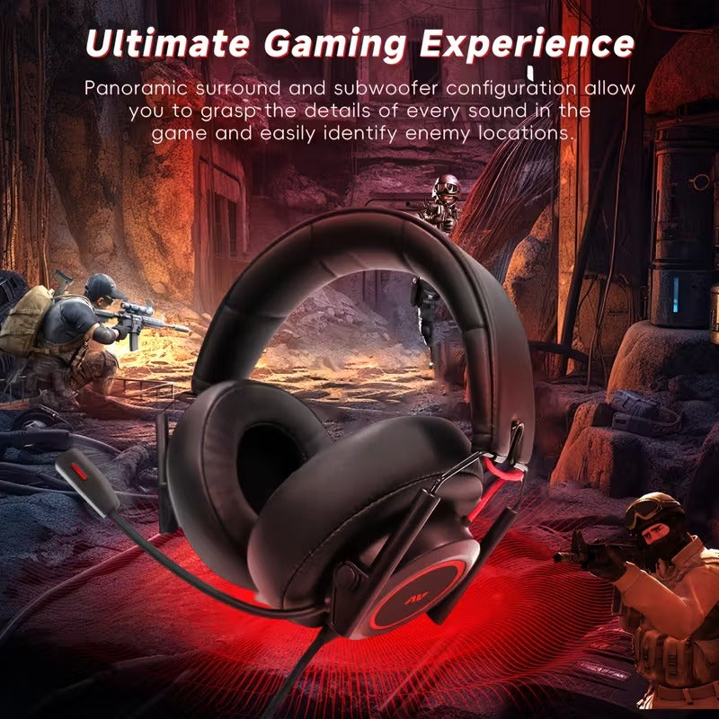 Gaming Headset with Mic Wired Over-Ear – product view 2 | SeeMyMails Marketplace