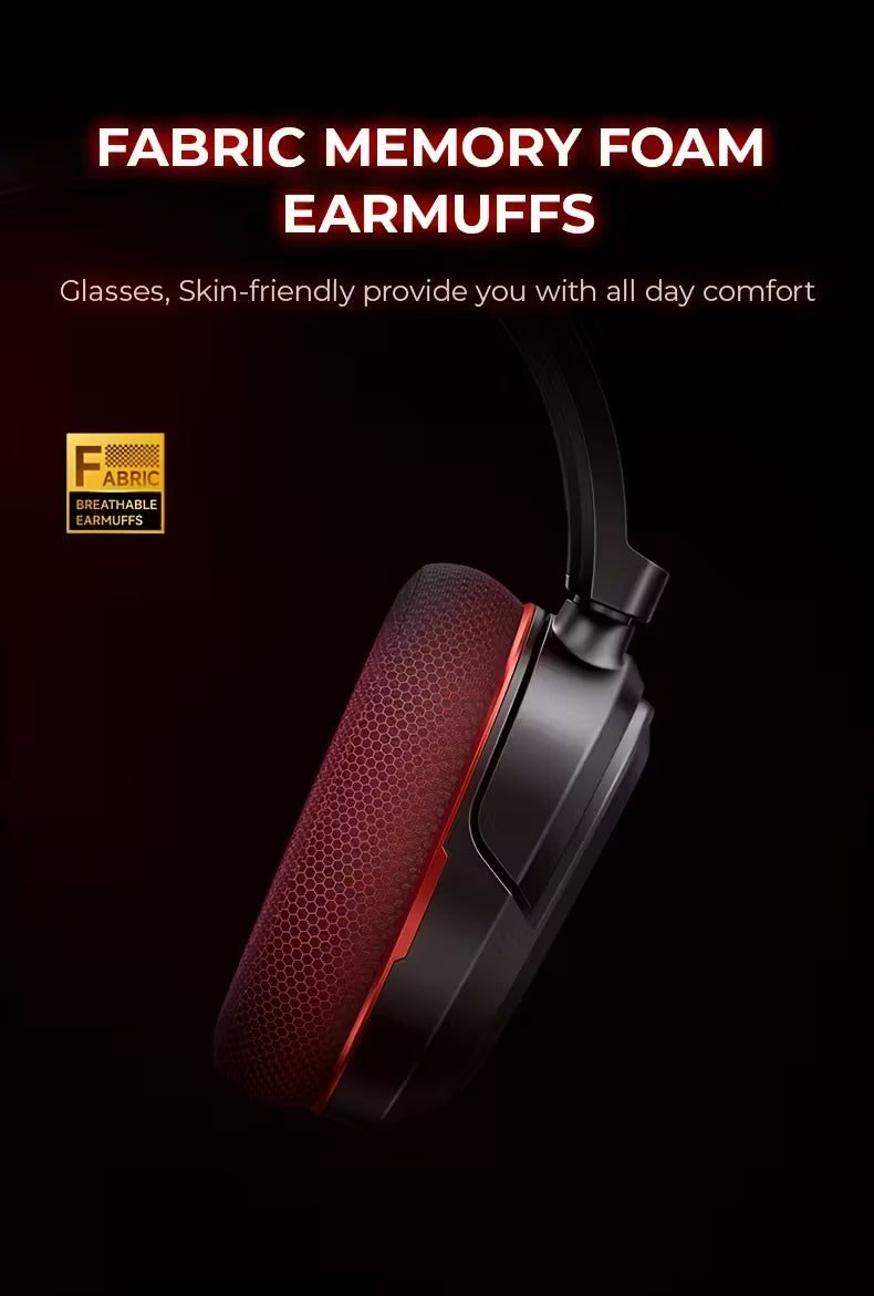 Wireless Gaming Headset Surround Sound RGB Mic | SeeMyMails Marketplace