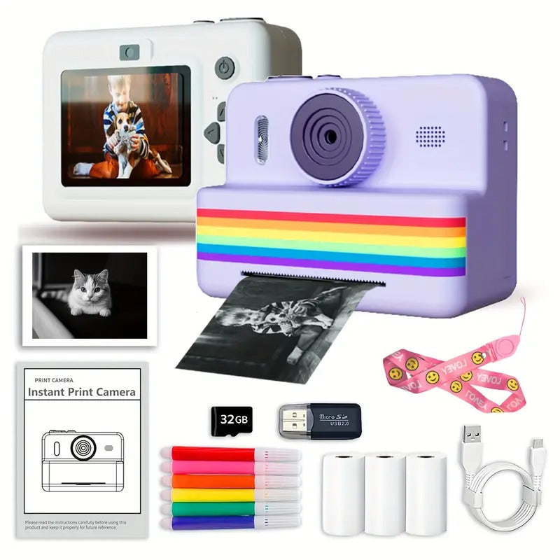 Portable Photo Printer Camera with Rechargeable Battery | SeeMyMails Marketplace