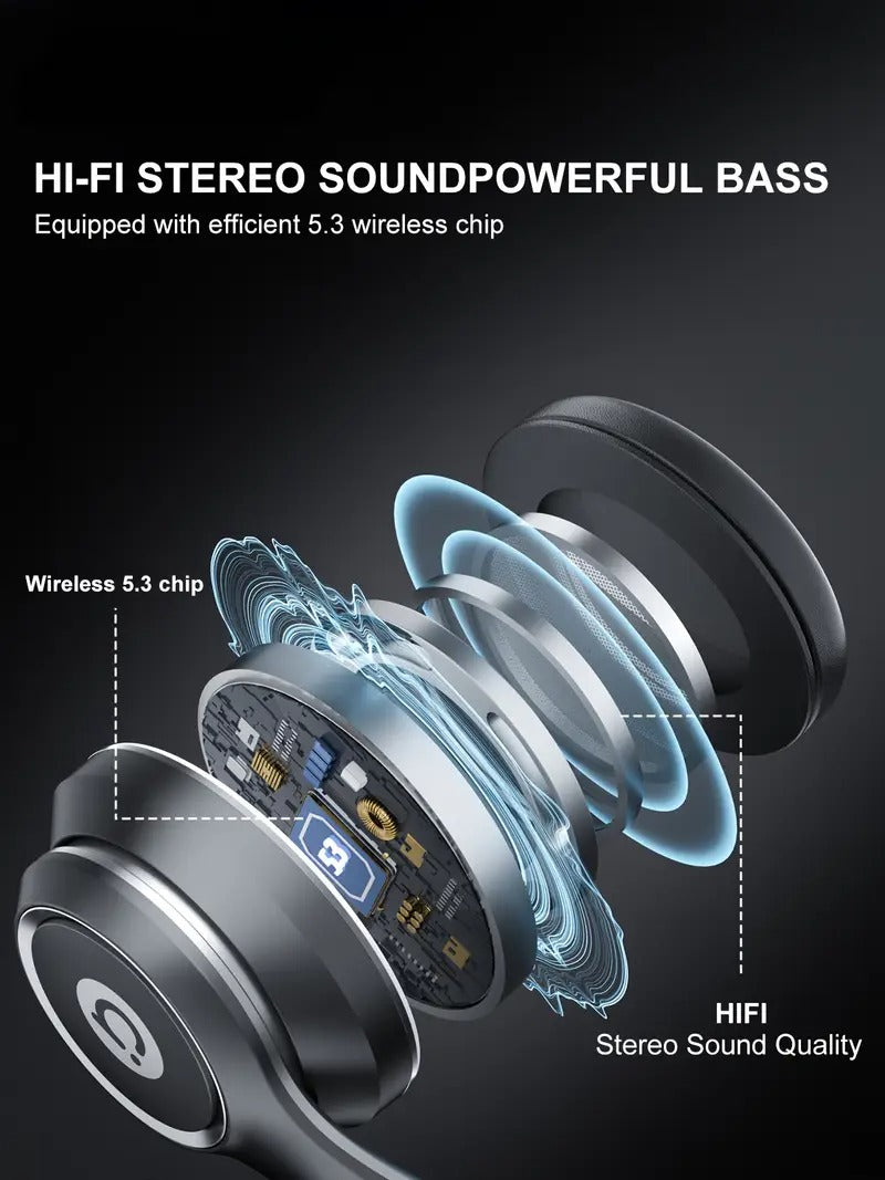 Wireless Over-Ear Headphones with Mic – product view 2 | SeeMyMails Marketplace