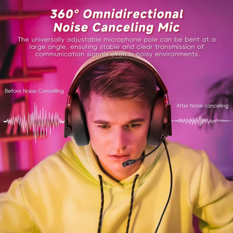 Gaming Headset with Mic Wired Over-Ear – product view 3 | SeeMyMails Marketplace