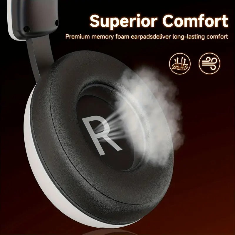 Wireless Bluetooth Over-Ear Headphones with ANC Microphone – product view 5 | SeeMyMails Marketplace