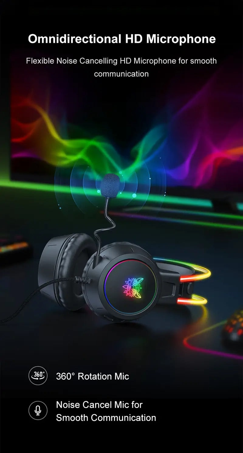 Gaming Headset Noise Cancellation Sound – product view 4 | SeeMyMails Marketplace