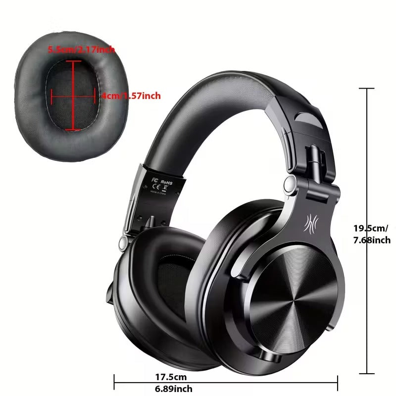 NNETM Studio &amp; Gaming Headset with Boom Mic