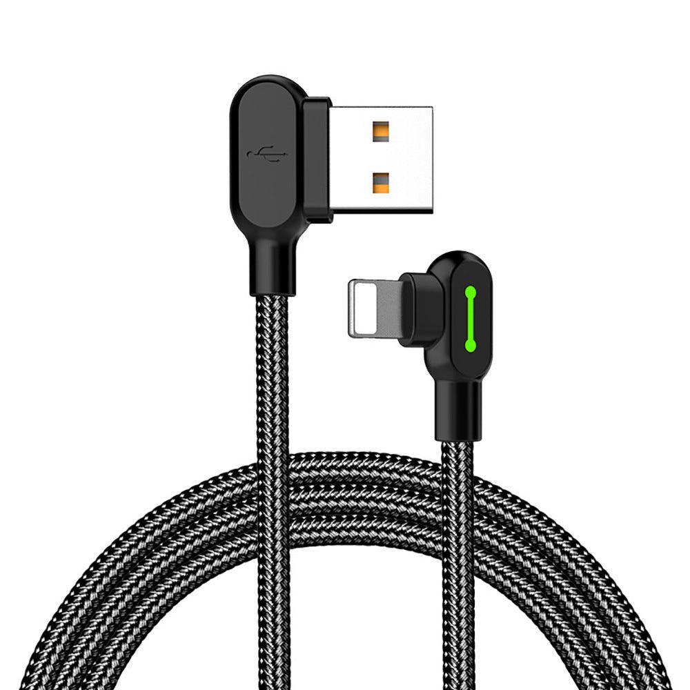 Mcdodo Fast Usb Cable Heavy Duty Charging Syn Charger Iphone 90 Degree Angle – product view 2 | SeeMyMails Marketplace