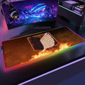 Attack on Titan Gaming RGB Keyboard Mat | SeeMyMails Marketplace