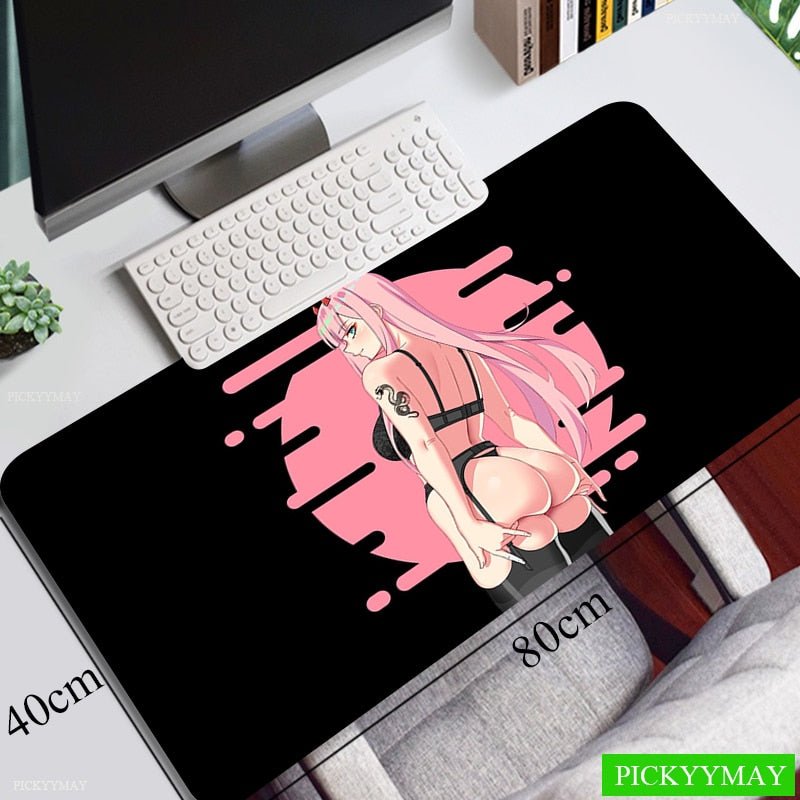 Zero Two Ecchi Pose Keyboard Mat | SeeMyMails Marketplace