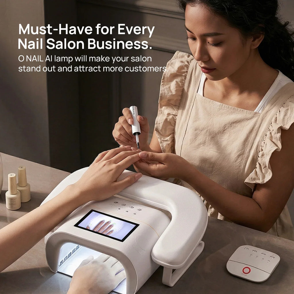 O NAIL - Rechargeable AI Nail Lamp - SUNX PRO MAX White