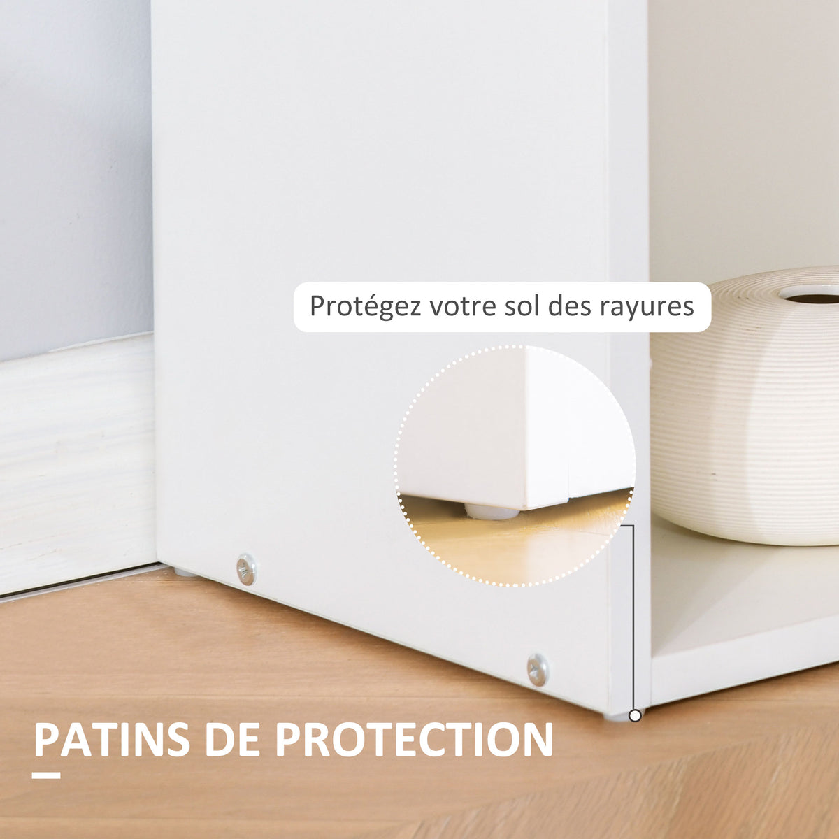 Bureau informatique, bureau avec rangement, 6 compartments ouverts, table d'ordinateur pour chambre, – product view 6 | SeeMyMails Marketplace