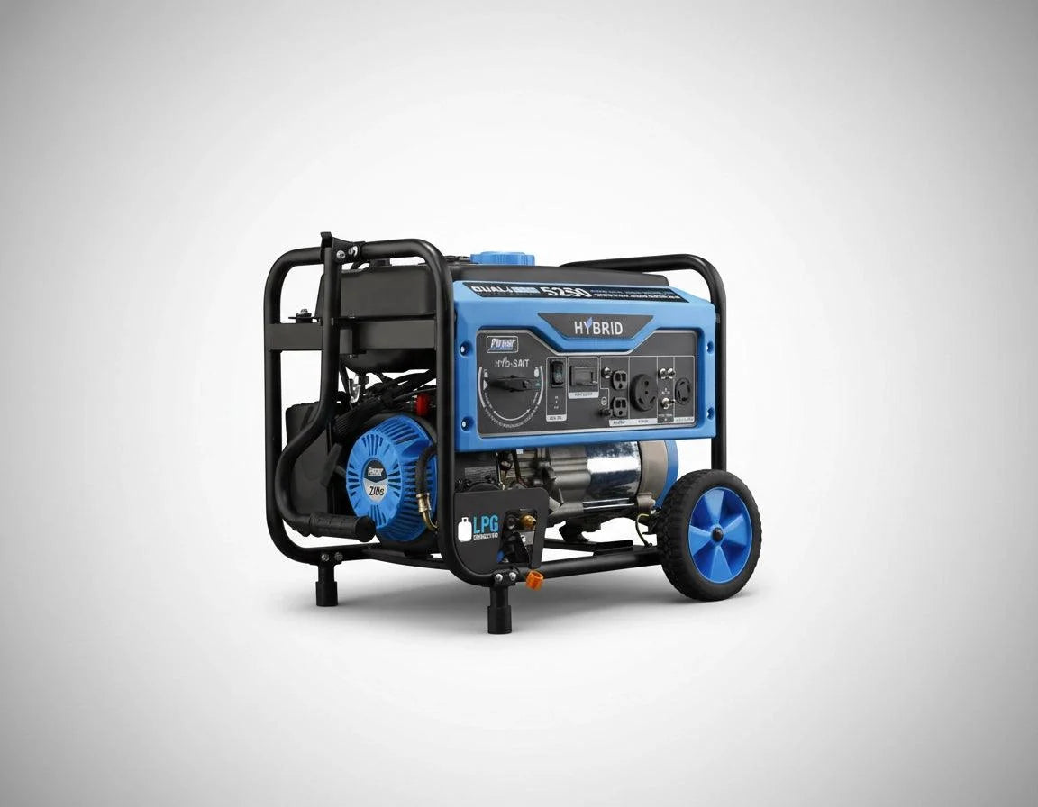 Pulsar Dual Fuel Portable Generator 7750 Peak Watts Gas / 6250 Peak Watts Propane with Electric Star – product image 2 | SeeMyMails Marketplace