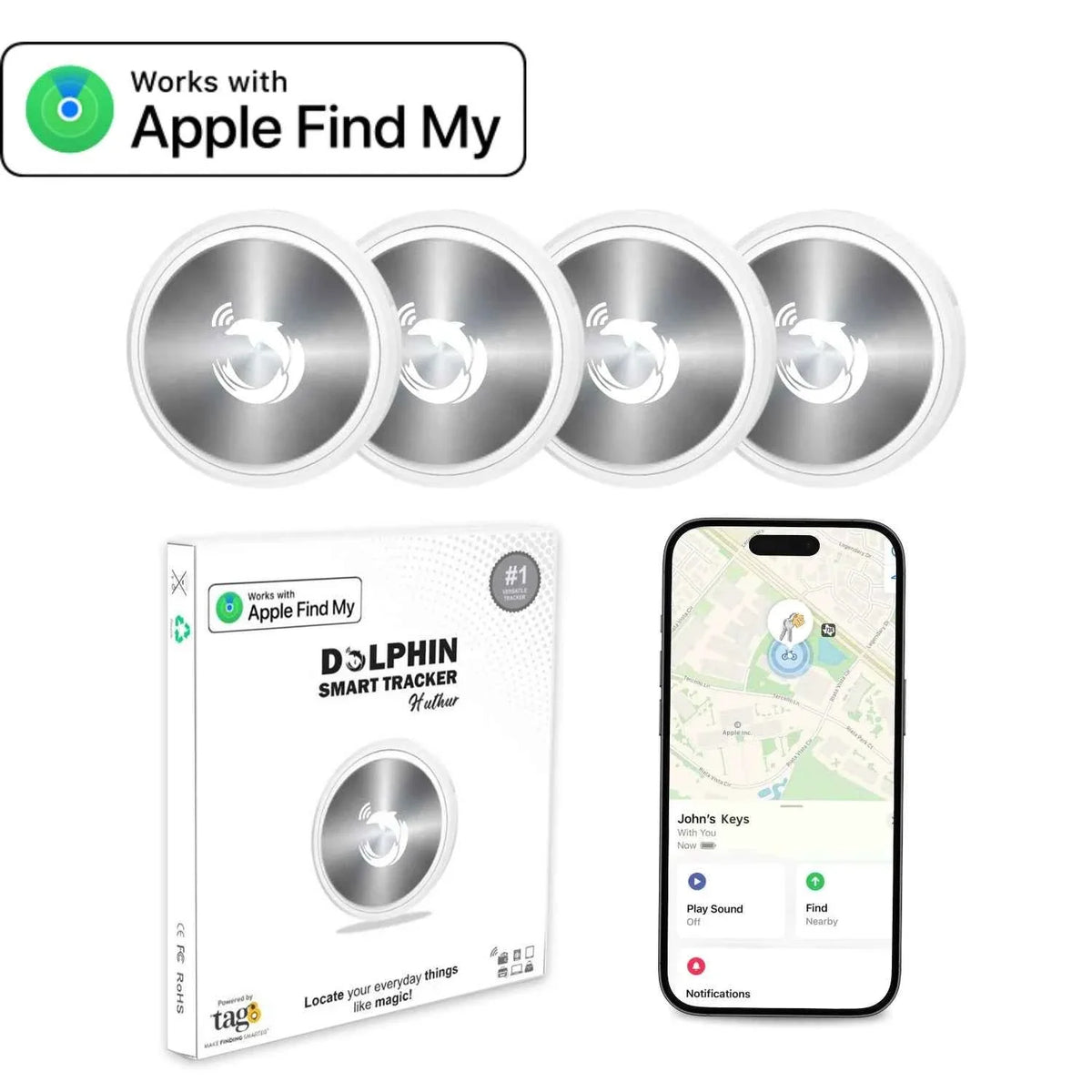 Dolphin Smart Tracker Huthur – product image 6 | SeeMyMails Marketplace