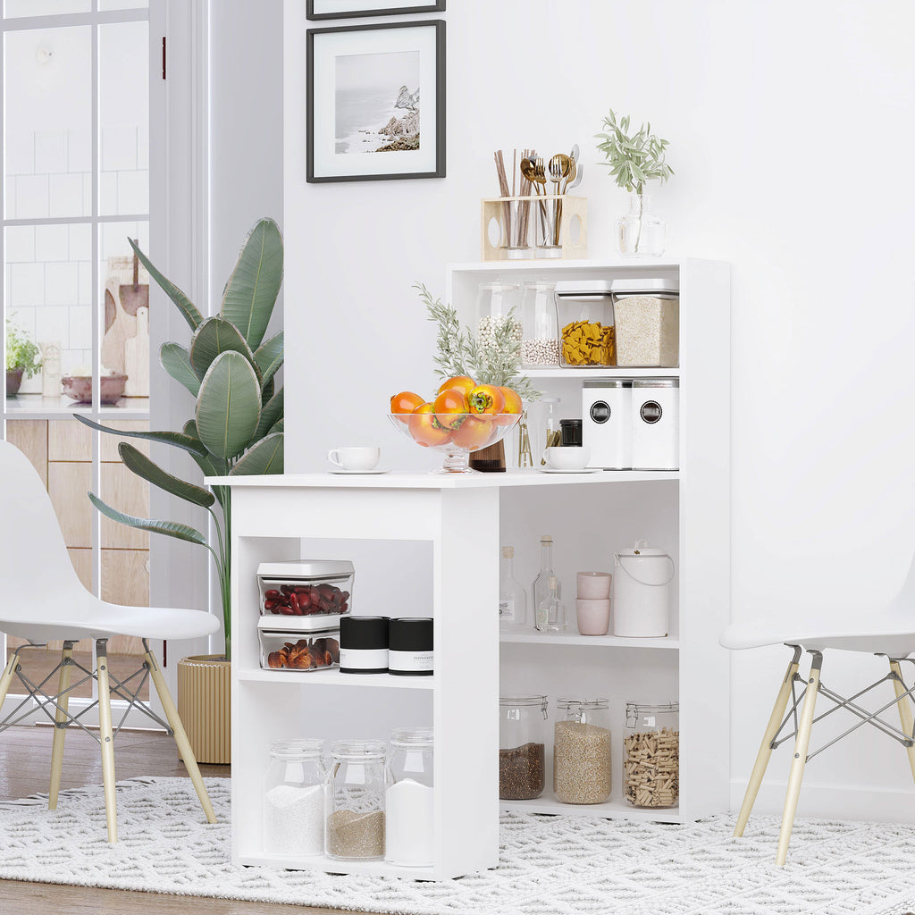 Bureau informatique, bureau avec rangement, 6 compartments ouverts, table d'ordinateur pour chambre, – product view 7 | SeeMyMails Marketplace