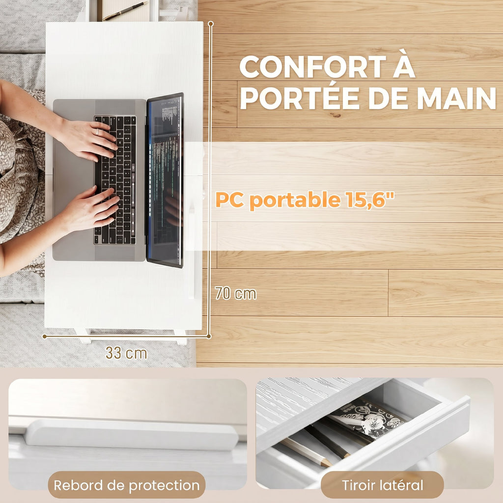 Table de lit pliable et réglable, plateau de lit pour ordinateur portable en bambou plateau inclinab – product view 6 | SeeMyMails Marketplace