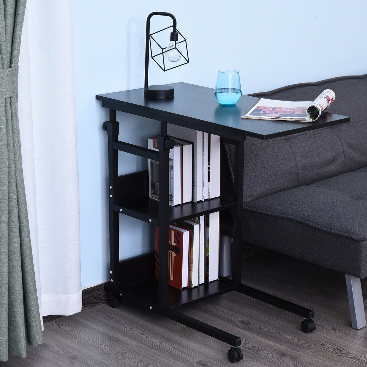 Table d'appoint Bout de canapé Table roulante Table de Lit pour Ordinateur Portable Hauteur réglable – product view 5 | SeeMyMails Marketplace